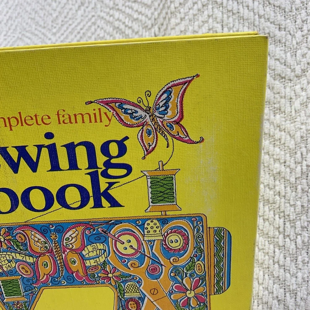 The Complete Family Sewing Book, Binder Style 1970s Beautiful Clear Instructions